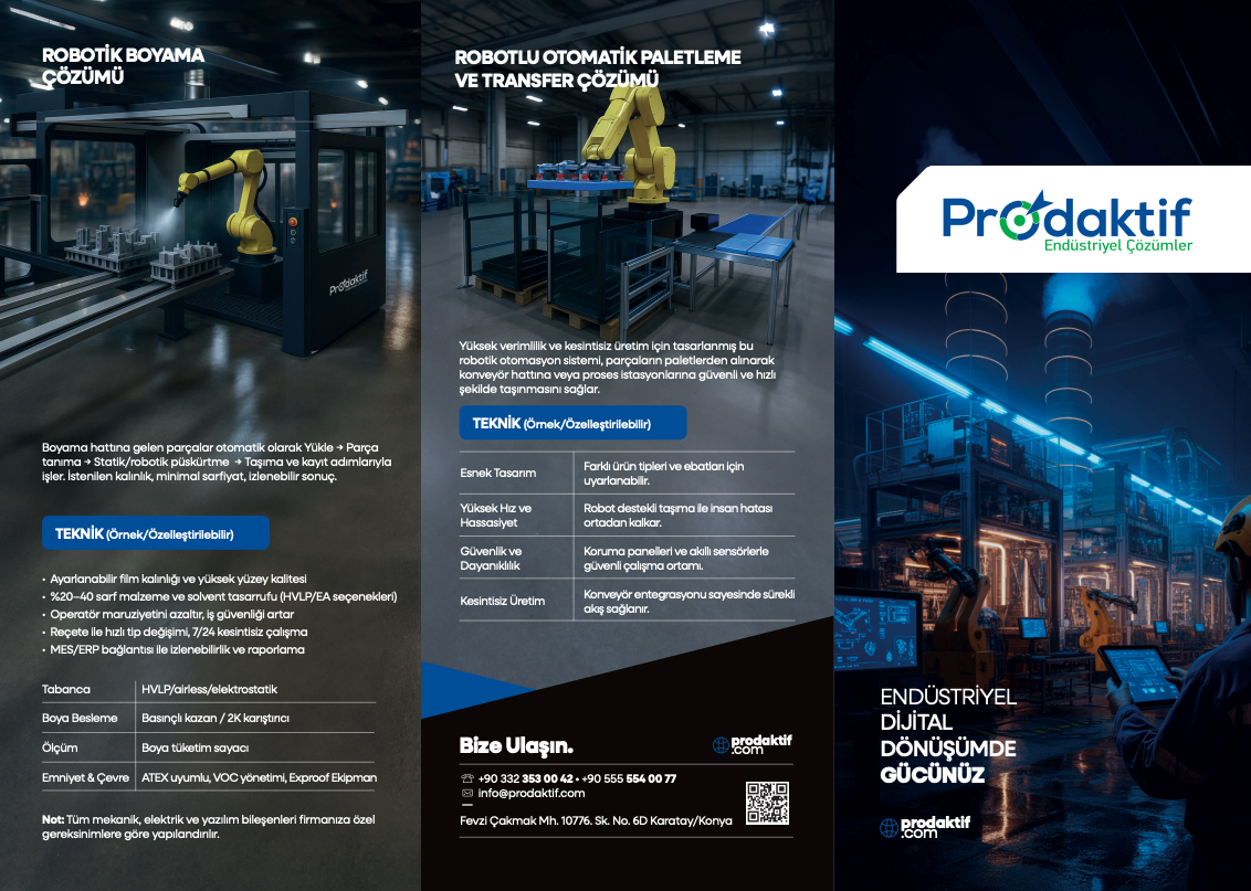 Prodaktif Broşür kapak görseli