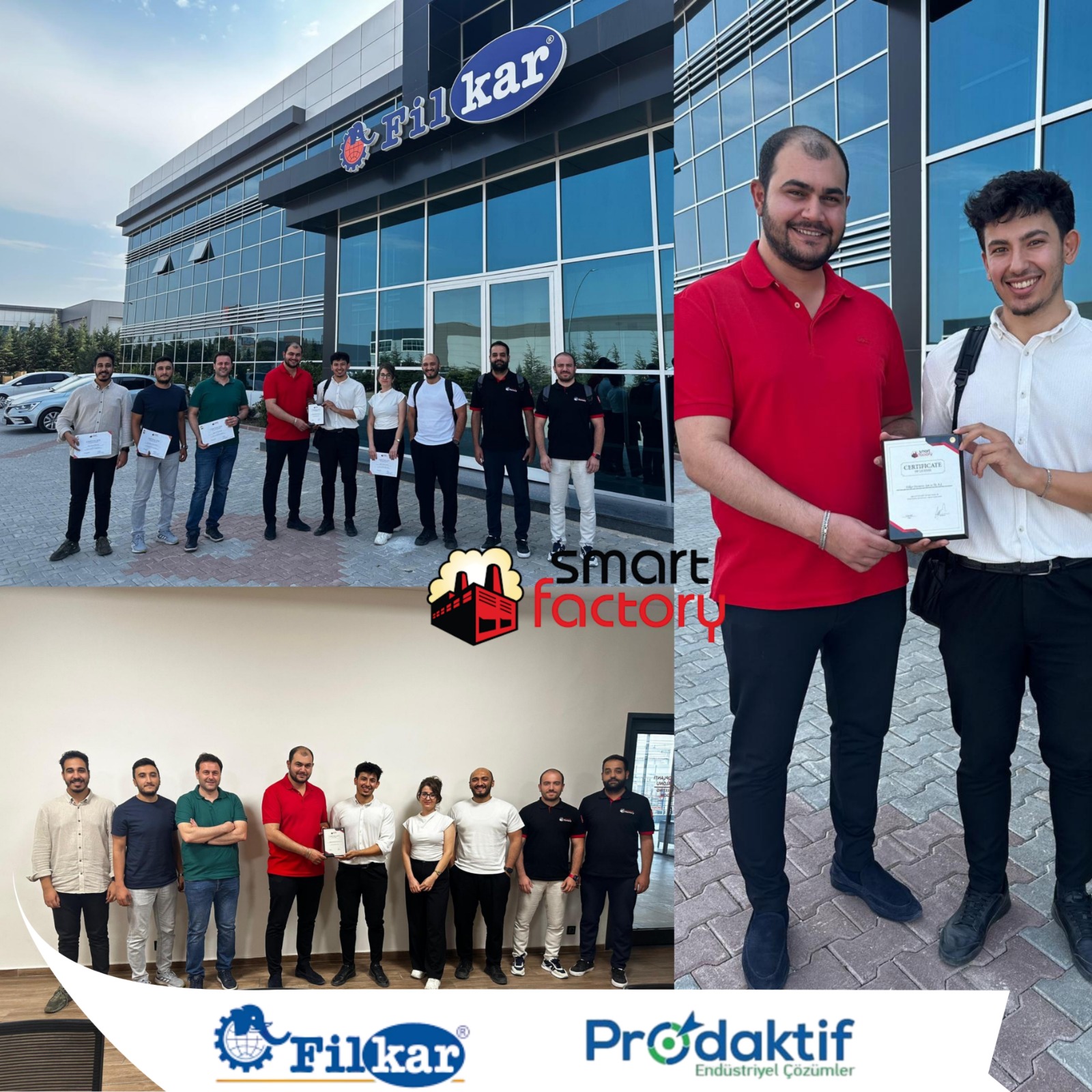 SmartFactory MES ile izlenen dijital üretim sahası