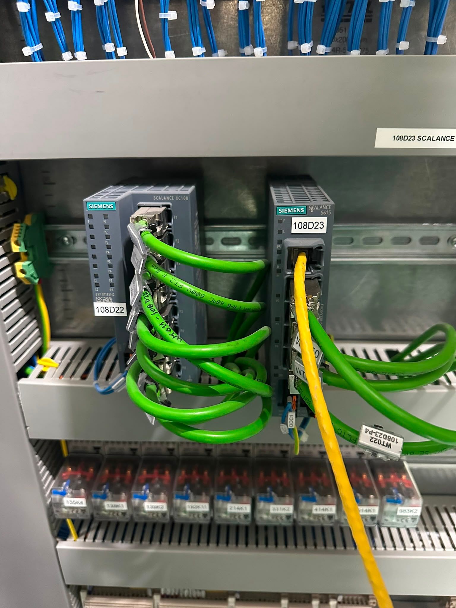Endüstriyel Ethernet ağı ve kontrol ekipmanları